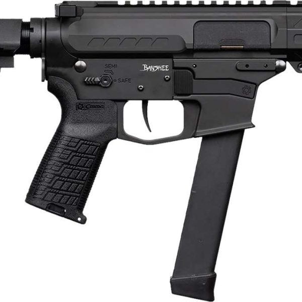 CMMG PISTOL BANSHEE FIXED EJECTOR MKGS 9MM 5" ARMOR BLACK