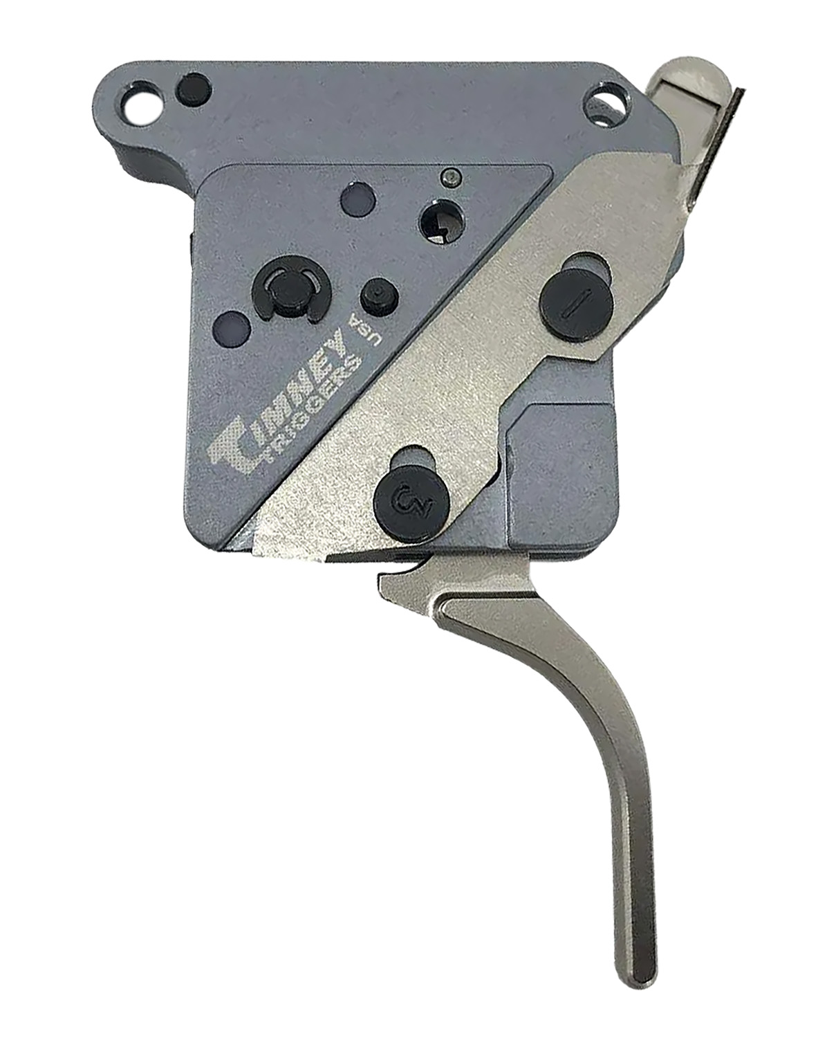 Timney Triggers THEHITST16 Hit Trigger Straight Trigger with 8 oz Draw Weight & Nickel Finish for Remington 700 Right