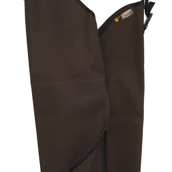 Boyt Harness 9001BRHR Rattlers Chaps 1000D Nylon Brown Husky 30" Chaps Adjustable Straps