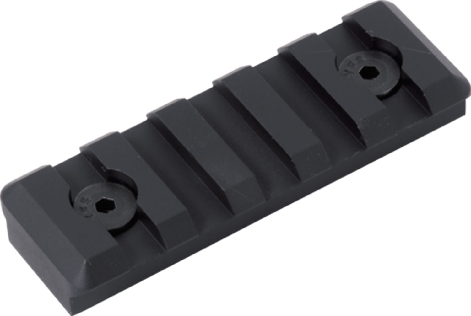 Timber Creek Outdoors M5SPRBL M-LOK 5 Slot Picatinny Rail Black Anodized