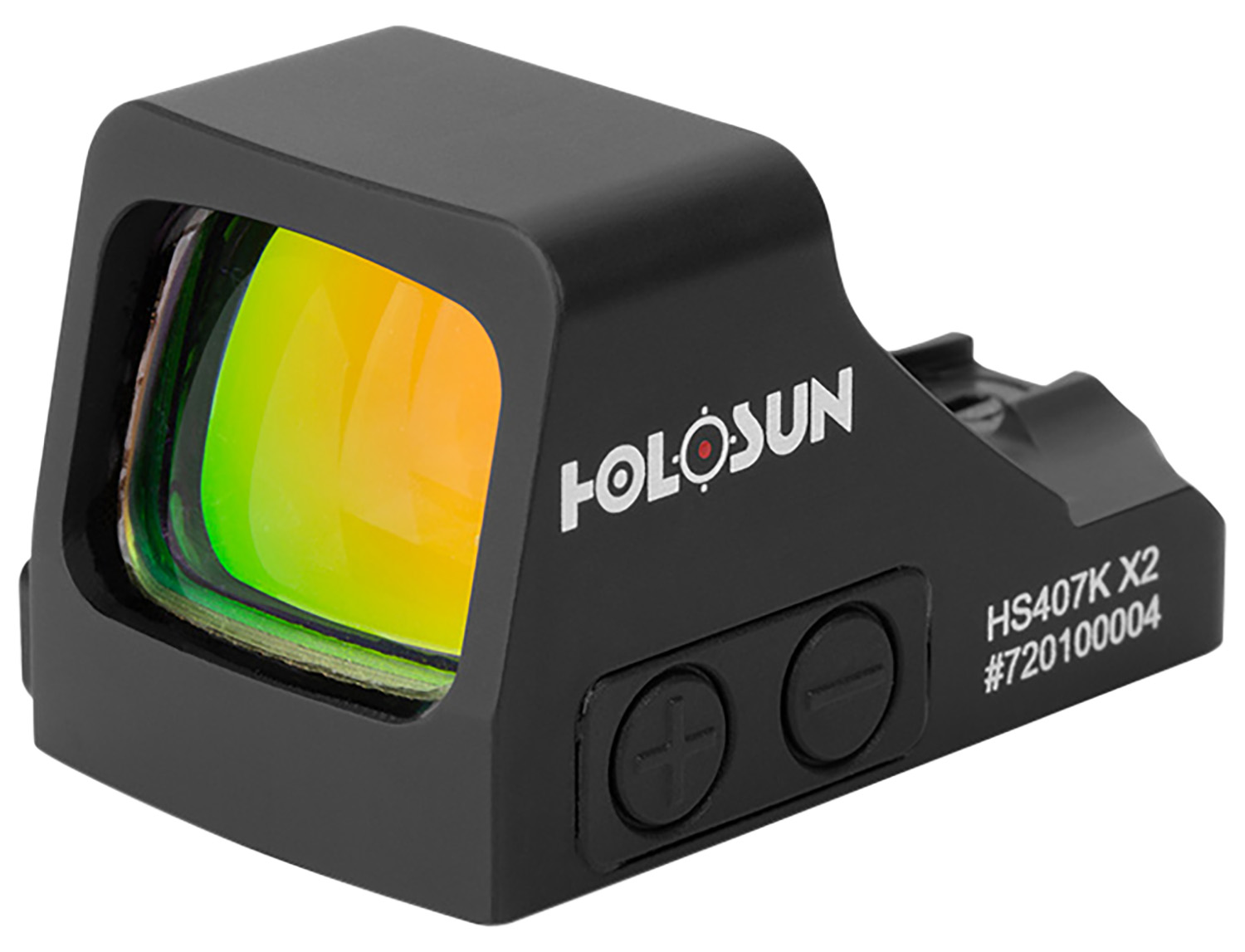 Holosun HS407KX2 407 Black Anodized 1 x 0.58" x 0.77" 6 MOA Red Dot