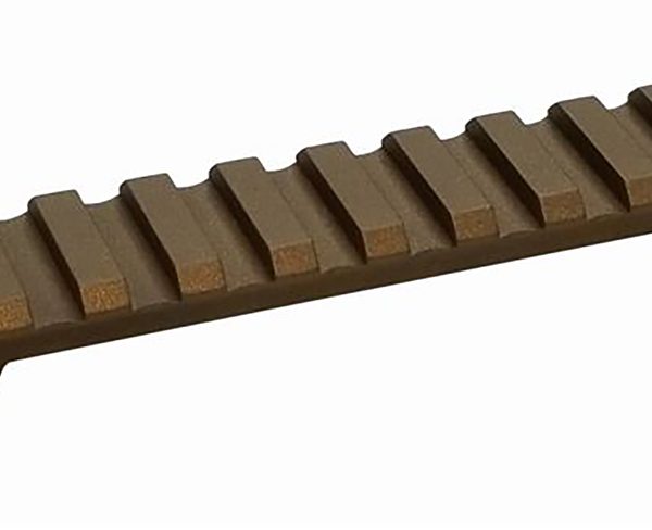 Talley PLMHC735AC Browning X-Bolt 20 MOA Picatinny Rail with Anti-Cant Indicator  Smoked Bronze Long Action 20 MOA