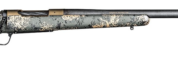 Christensen Arms 8010619000 Ridgeline FFT 6.5-284 Norma 4+1 22" Carbon Fiber/Threaded Barrel, Burnt Bronze Cerakote, Green with Black/Tan Accents Stock