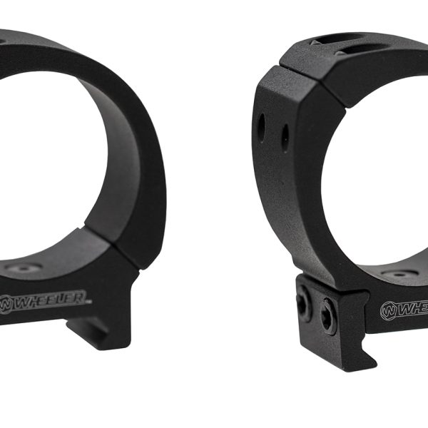 Wheeler 1133755 Sporter Scope Rings  Black 34mm High