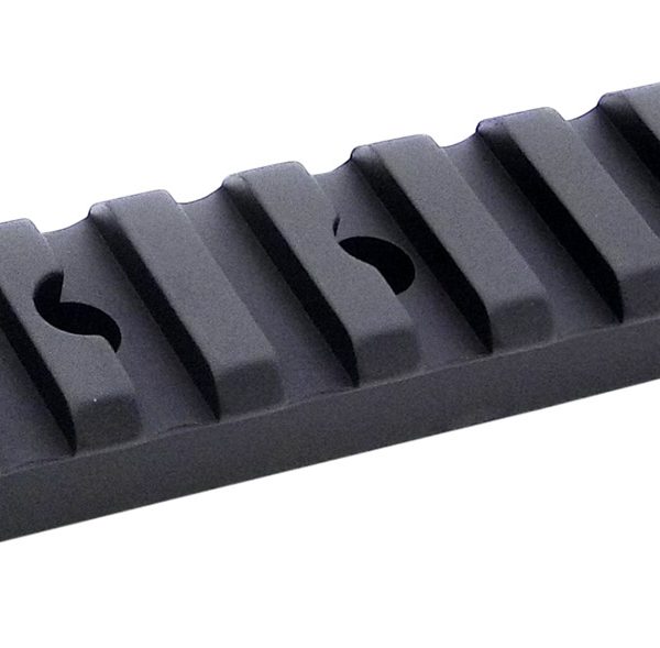 Talley P00252751 Picatinny Rail  Black Anodized Aluminum Traditions Break Action Muzzleloaders/Traditions NitroFire Break Action