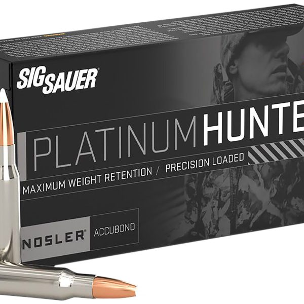 SIG Sauer Platinum Hunter 7mm Rem Mag 160gr — 20 rds