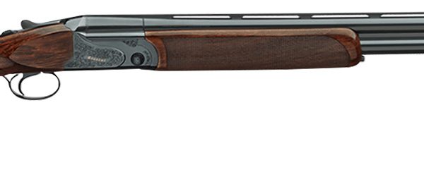 Rizzini USA 1103-1228 BR110 Limited 12 Gauge 28" Nickel Chrome Steel Receiver Engraved Grade 2.5 Turkish Walnut Wood Stock
