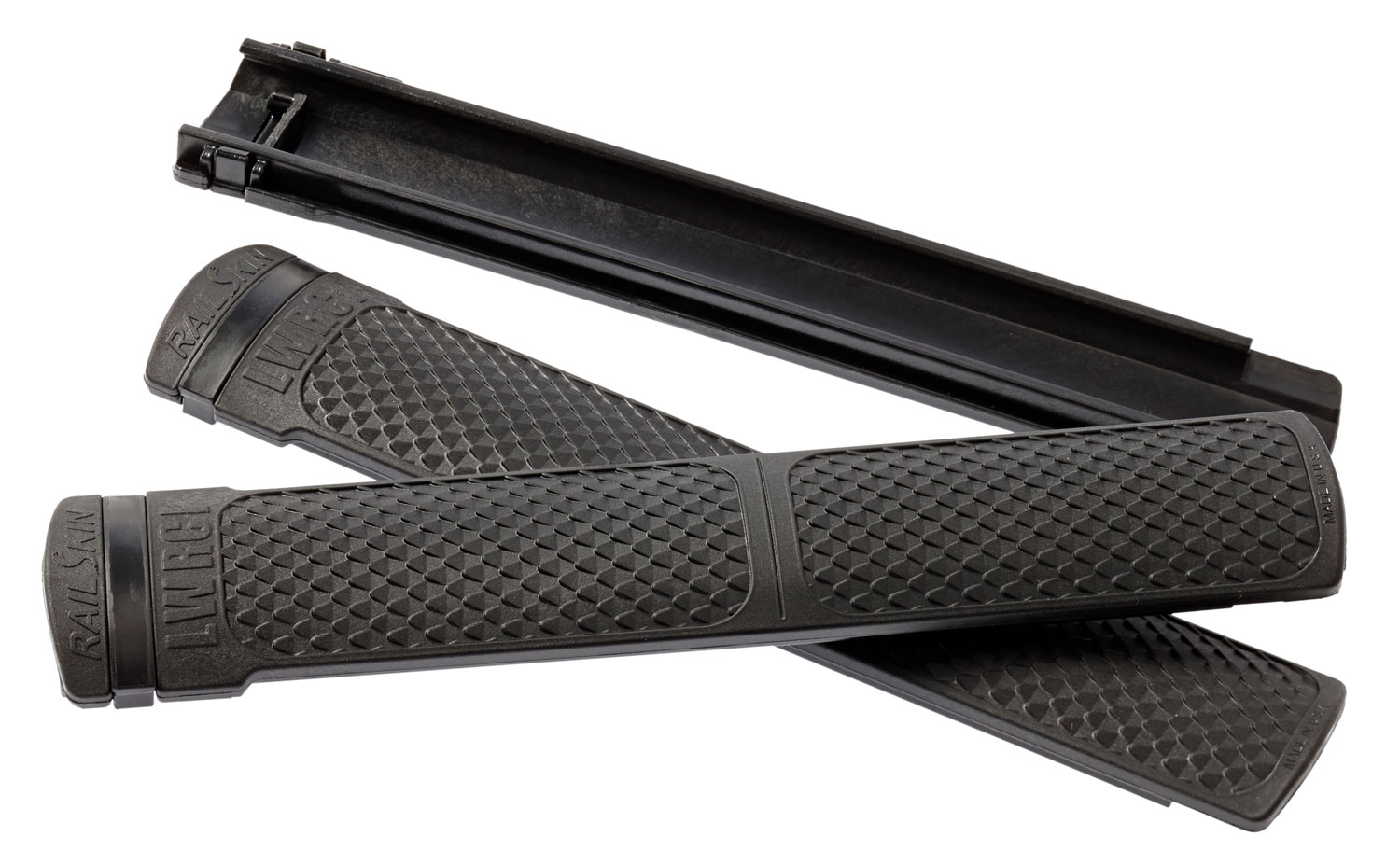 LWRC 2000071A01 Railskins Black Polymer 6.25" Long