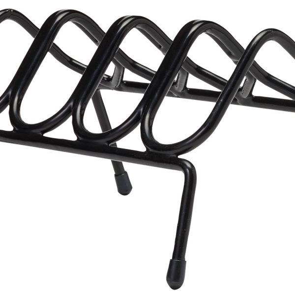 SnapSafe 75820 Pistol Rack  Black PVC Coated Steel Holds 4 Handgun