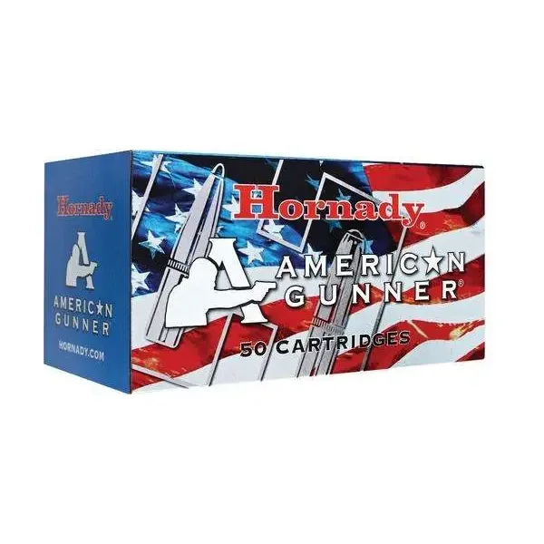 HORNADY AMERICAN GUNNER 223 REM 55GR HP 50RD BX 500RD CASE