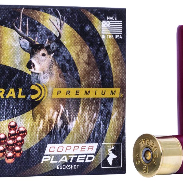 Federal Premium 12 ga 00 Buck — 5 rds