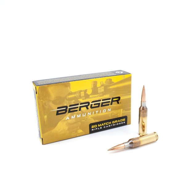 Berger Bullets Hybrid Target 6mm Creedmoor 105gr — 20 rds