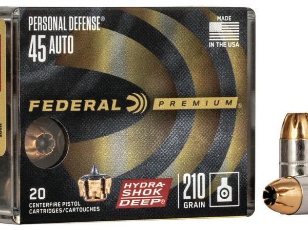 Federal Premium .45 ACP 210gr — 20 rds