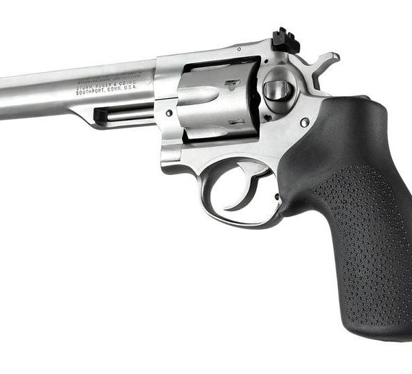 Hogue Ruger GP100/Super Redhawk No Finger Groove Rubber Grip