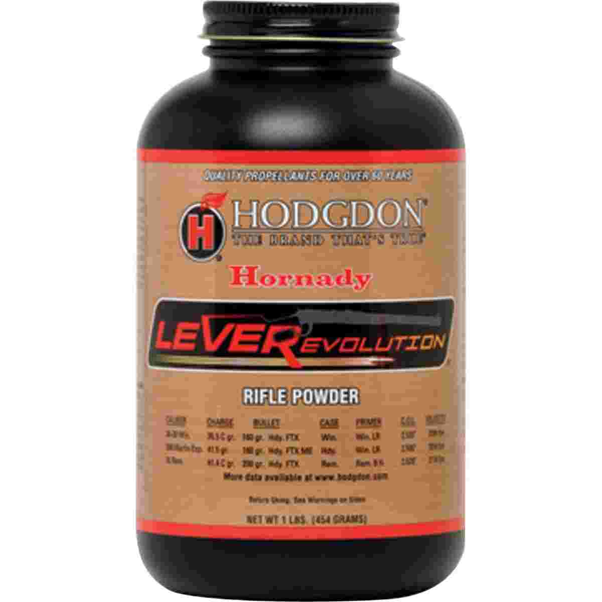 Hodgdon LEVERevolution Spherical Rifle Powder 1 lb