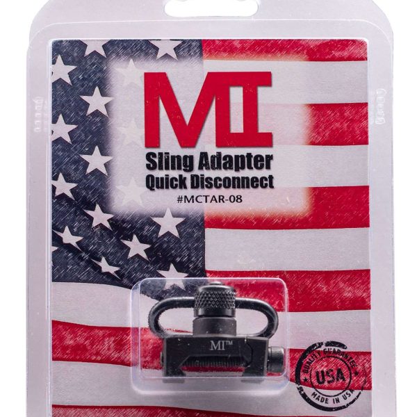 Midwest Industries MCTAR08 Quick Detach  Sling Adapter Black Aluminum
