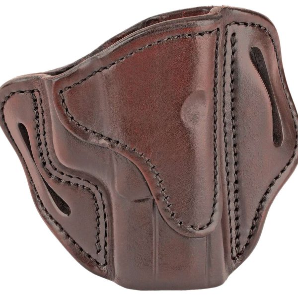 1791 Gunleather BH21SBRR BH2.1  OWB Size 2.1 Signature Brown Leather Belt Slide Compatible w/Glock 17/S&W M&P Shield/Springfield XD Right Hand