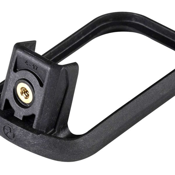 Magpul MAG932-BLK GL Enhanced Mag Well  Compatible w/Gen4 Glock 17/22/31/34/35/37 Black Polymer