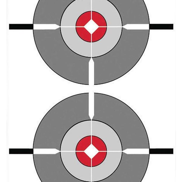 Birchwood Casey 37061 EZE-Scorer  Bullseye Paper Target 12" x 18" 100 Per Pack