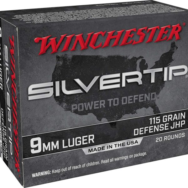Winchester Silvertip 9mm 115gr — 20 rds