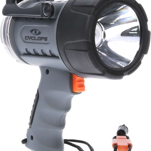 Cyclops CYC700WP Hand Held  350/700 Lumens Red/Clear Cree XM LED Black/Gray ABS Polymer