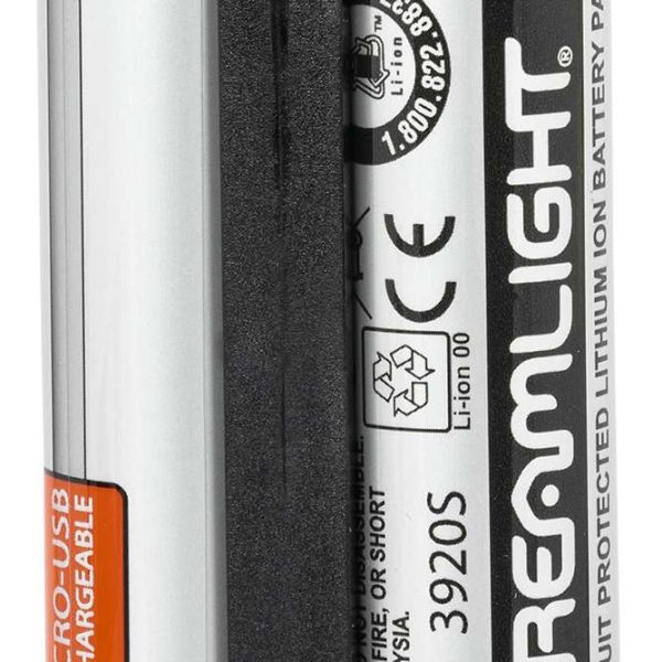 Streamlight 78105 Stinger 2020 Battery Pack  Black/Silver 3.7 Volts 2,600 mAh (2) Single Pack
