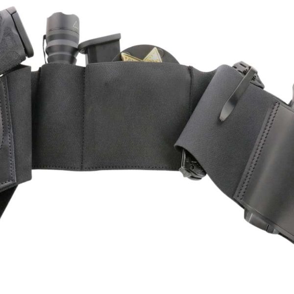 Galco UWBKXL2 UnderWraps 2.0 Black XL Leather/Nylon Handgun