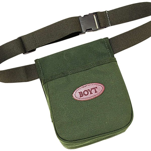 Boyt Harness SC52 Signature Series Shell Pouch OD Green Canvas 50rd Belt Mount