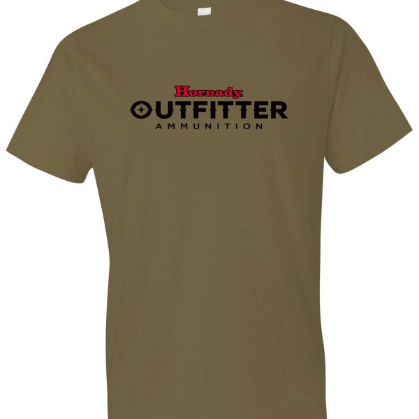 Hornady Gear 31365 Big Buck  Coyote Brown, Cotton Short Sleeve, Semi-Fitted, 2XL