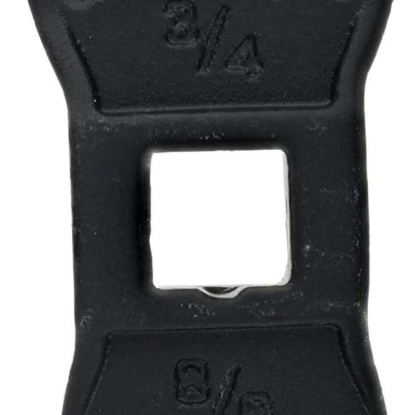 Wheeler 1199465 Muzzle Device & Buffer Tube Crowfoot Wrench Black Steel
