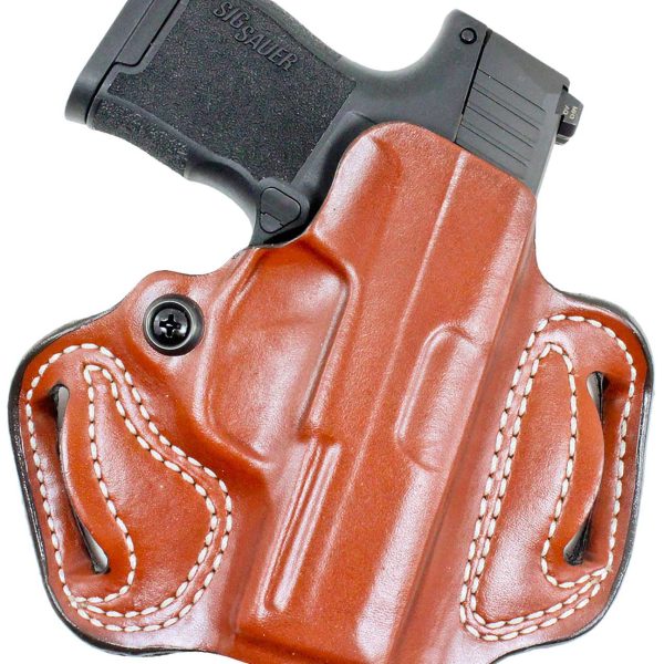 DeSantis Gunhide 086TA9YZ0 Mini Slide  OWB Tan Sig Sauer P365 w/Red Dot Right Hand
