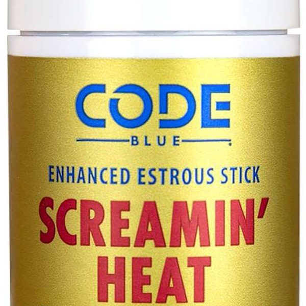 Code Blue OA1418 Screamin' Heat Stick Doe Urine Scent Wax 2.60 oz Scent Stick