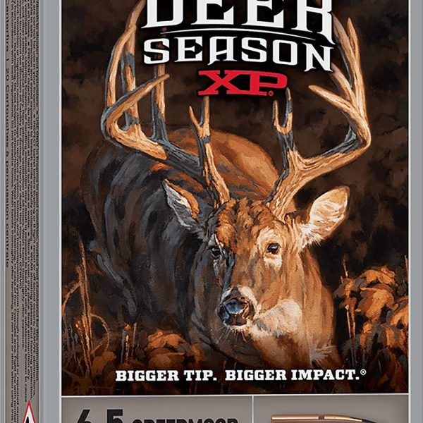 Winchester Ammo X65DS2 Deer Season XP  6.5Creedmoor 140gr 20 Per Box/10 Case