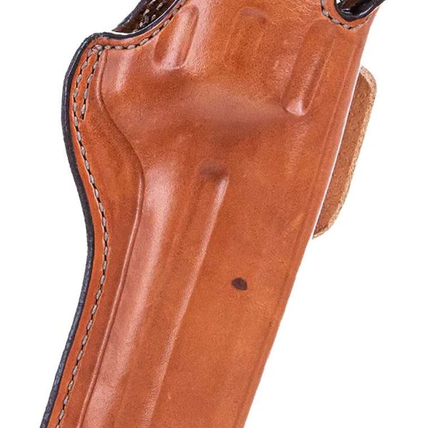 Bianchi 10301 5BHL Thumbsnap  OWB 01 Tan Leather Belt Loop Fits S&W J Frame/Taurus 85/Charter Arms Undercover 2" Barrel Right Hand