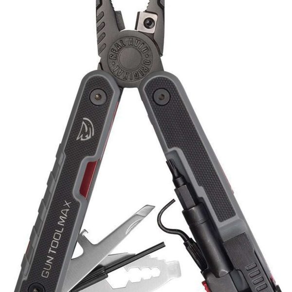Real Avid AVGTMAX Gun Tool Max Black 3.25" 440 Stainless Steel Plain G10 Black Handle