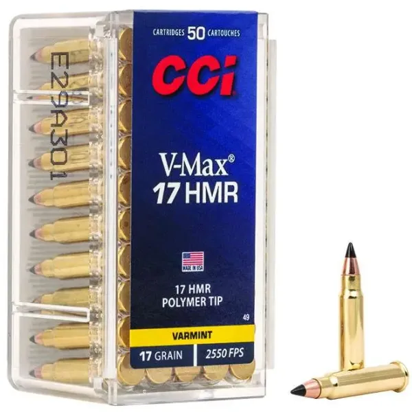 CCI V-Max .17 HMR 17gr — 50 rds