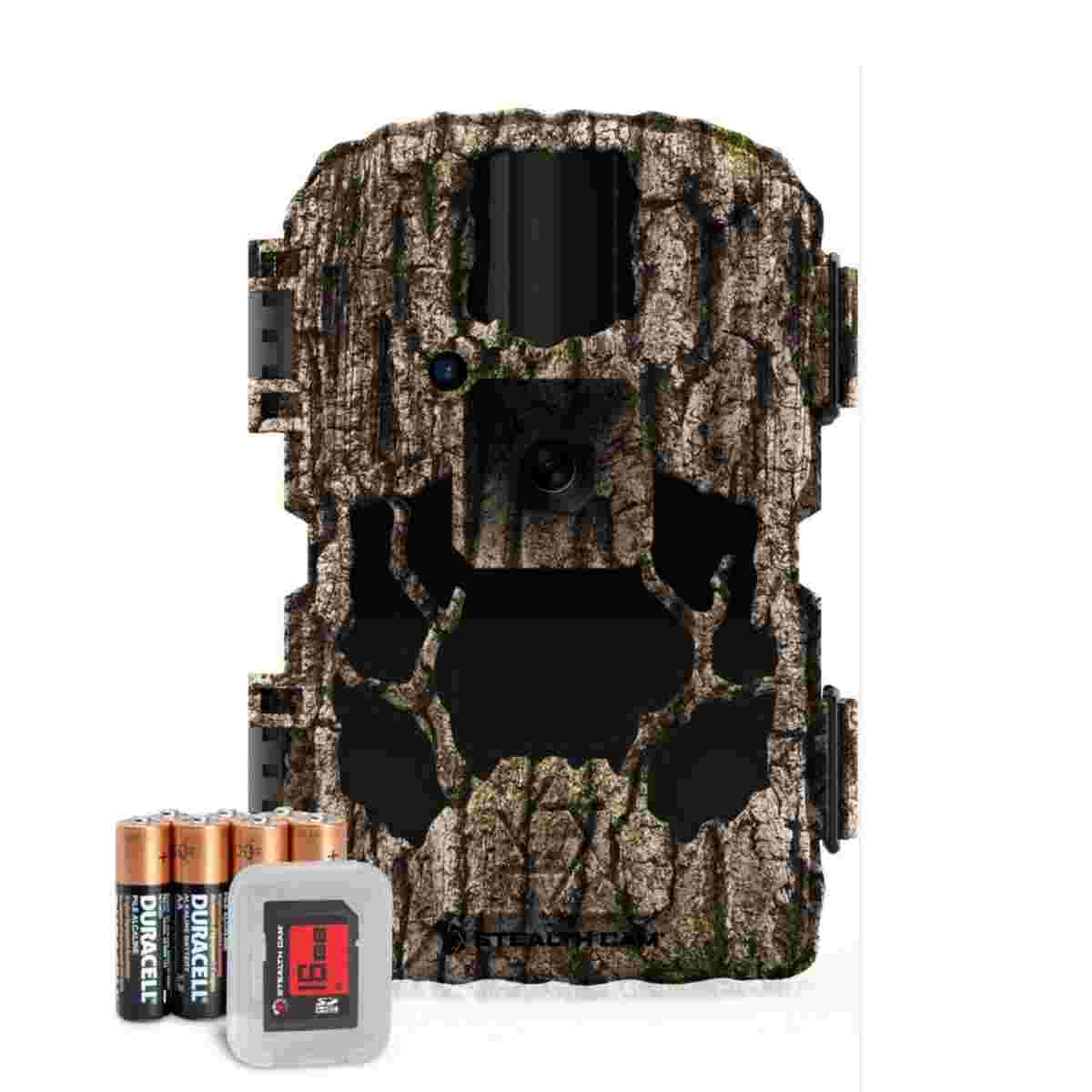 Stealth Cam Prevue 26 Combo with Video Batteries and 16GB SD Included Camo 720p 26MP