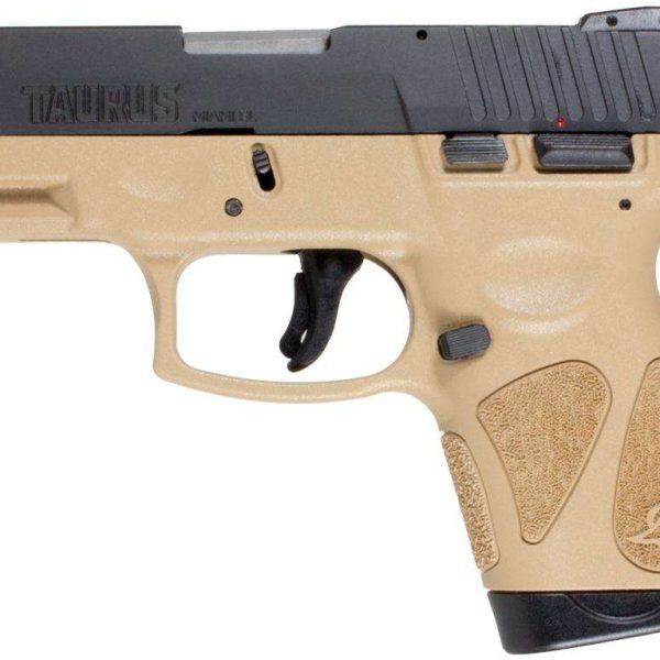 Taurus G2S 9mm Luger 7rd Magazine 3.2" Barrel Black Slide/FDE Grip