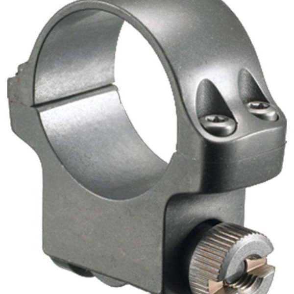 Ruger Steel Scope Ring - Single (4KTG) 1" Medium .937" Height - Target Grey Stainless Finish