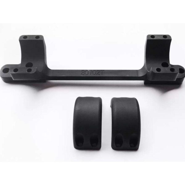 DNZ game Reaper Remington 700 Rifle Scope Receiver Mount 30mm Low S/A - Black