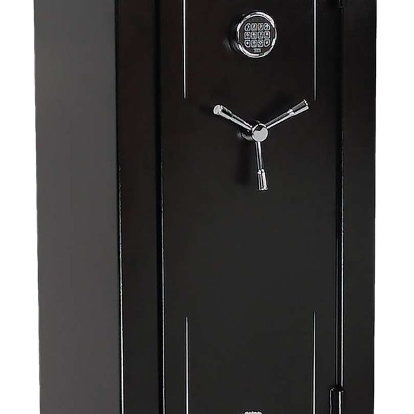 Sports Afield SECSA5924P Preserve SA5924P Electronic Keypad/Key Entry Black Textured Steel Holds 24 + 4 59" H x 24" W x 20" D Fireproof- Yes
