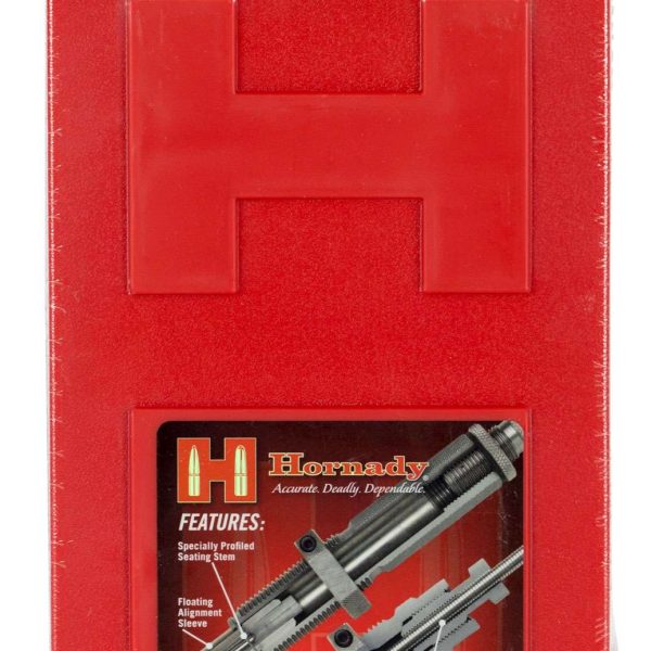 Hornady 546358 Custom Grade Series I 2 Die Set for 308 Win Includes Sizing Seater