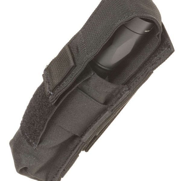 Tacshield T4001BK Suppressor/Light Pouch  Cordura 1000D Nylon Black