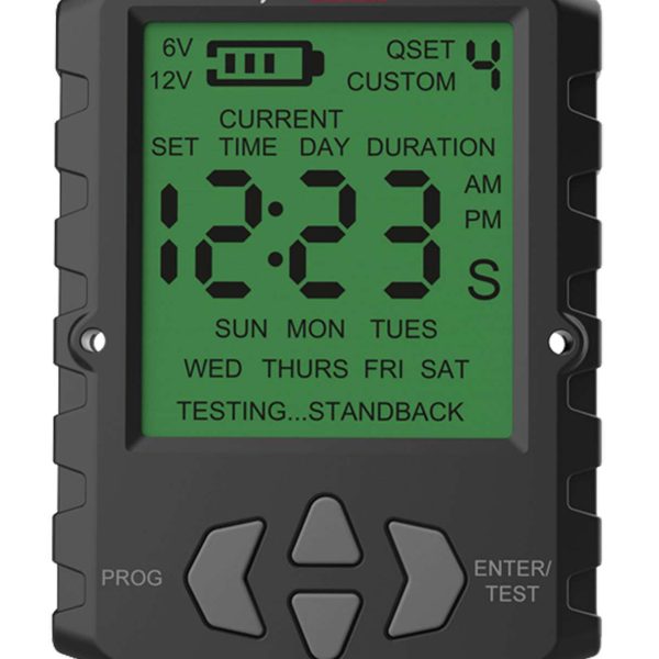 American Hunter AHUTM Universal Digital Timer  6/12 Volt, 1-30 Seconds Feed Rate, 2 Quick/16 Custom Settings