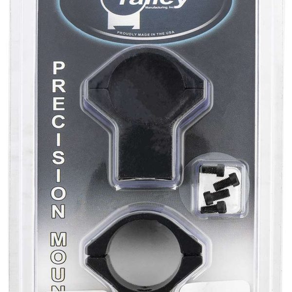 Talley 950700LM Scope Mount/Ring Combo  Black Anodized Aluminum 1" Tube Remington 700/721/722/725/40X High Rings Long Action 20 MOA