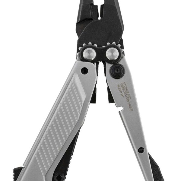 S.O.G SOG29550141 Flash MT Black/Silver Cryo D2 5.60" Long Plain Blade