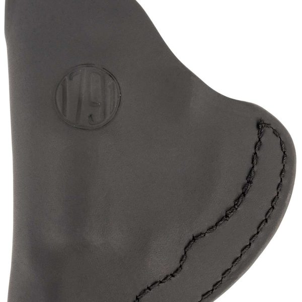1791 Gunleather RVHIWB1CSBLR RVH  IWB Size 01 Stealth Black Leather Belt Clip Right Hand