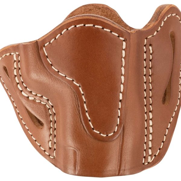1791 Gunleather ORBHCMAXCBRR BHC MAX Optic Ready OWB Compact Classic Brown Leather Belt Slide Compatible w/Sig P365 XL/Glock 48 Right Hand