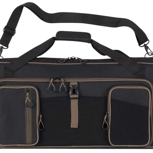 Allen 123-50 Tower Double Rifle Case 50" Rifle Case Black/Gold Endura 2