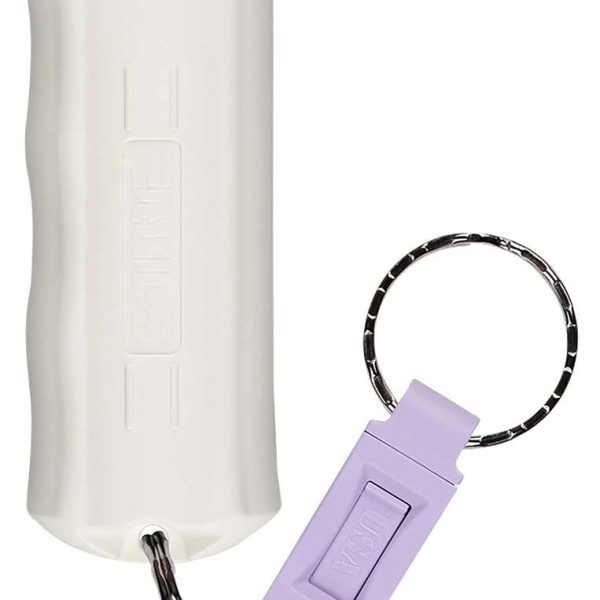 Sabre HC14GL02 Pepper Spray Red USA Formula Spray 25Bursts Range 10ft White